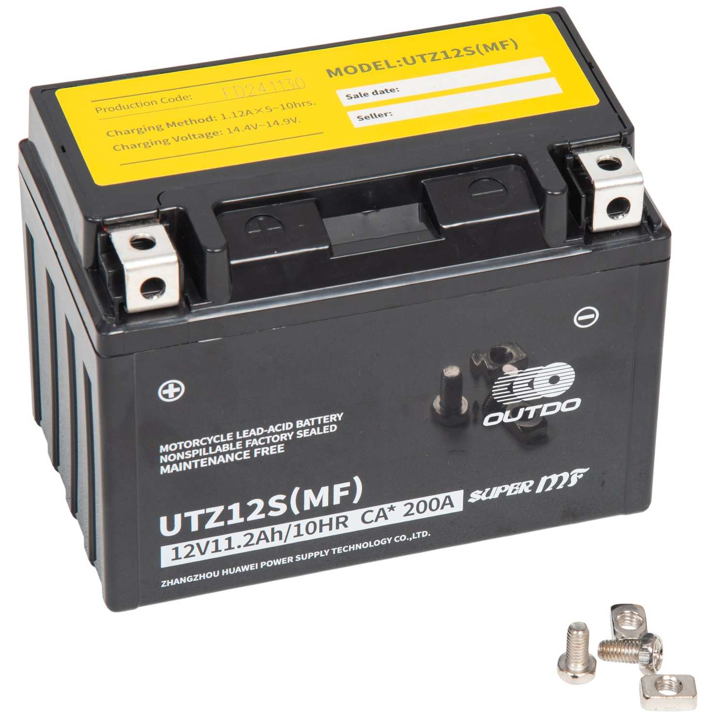 АКБ MOTOLAND iGEL 12В 12А-ч (UTX12-BS) 150*85*110