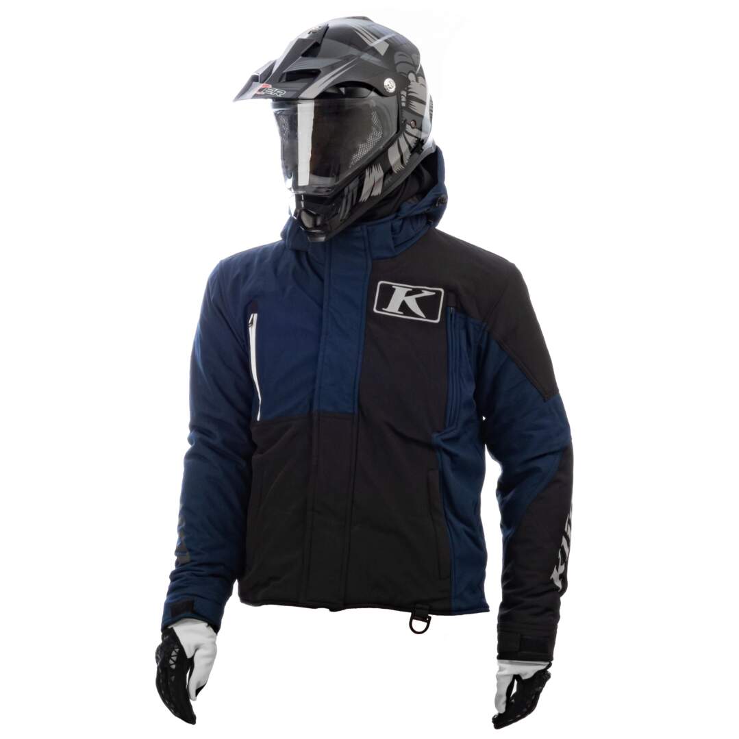 Куртка для снегохода KLIM KOMPOUND №2 black-gray (текстиль) (M)